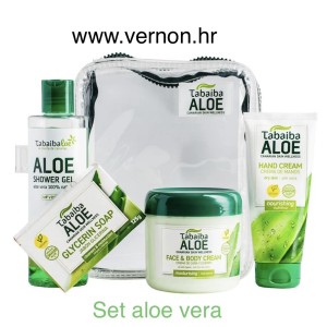TABAIBALOE CANARY ALOE VERA CARE BIG SET-CREAM,SOAP,SHOWER GEL AND HAND CREAM VELIKI TABAIBALOE SET CANARY ALOE VERA ZA NJEGU KOŽE-KREMA,SAPUN,GEL ZA TUŠIRANJE I KREMA ZA RUKE