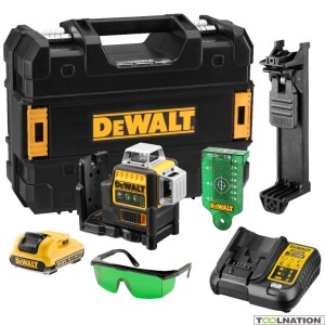 DeWALT samonivelirajući križni laser(križno linijski) DCE089D1G-qw 10.8V – ZELENI