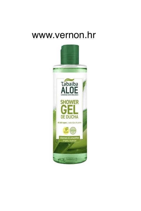TABAIBALOE ALOE VERA SHOWER GEL GEL ZA TUŠIRANJE S ALOE VEROM HIDRATANTNA I UMIRUJUĆA NJEGA 240 ml