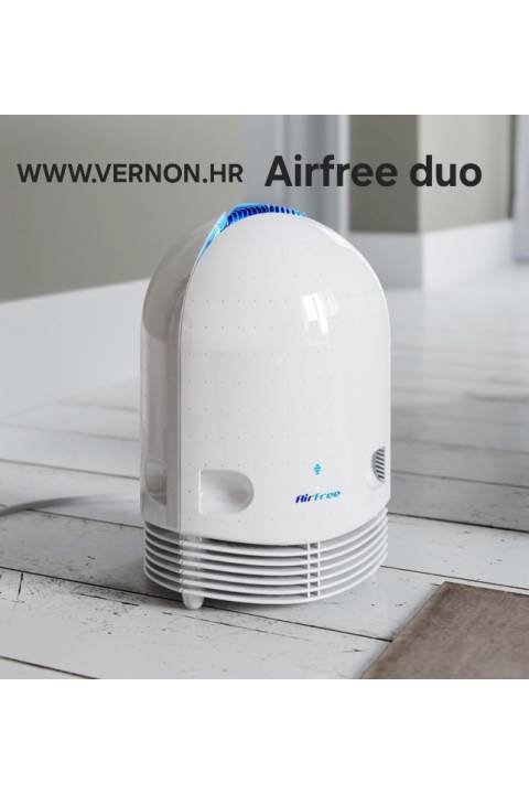 AKCIJA Airfree Duo pročišćivač & filtracija zraka Purifier made in Portugal protiv bakterija virusa grinja peludi plijesni