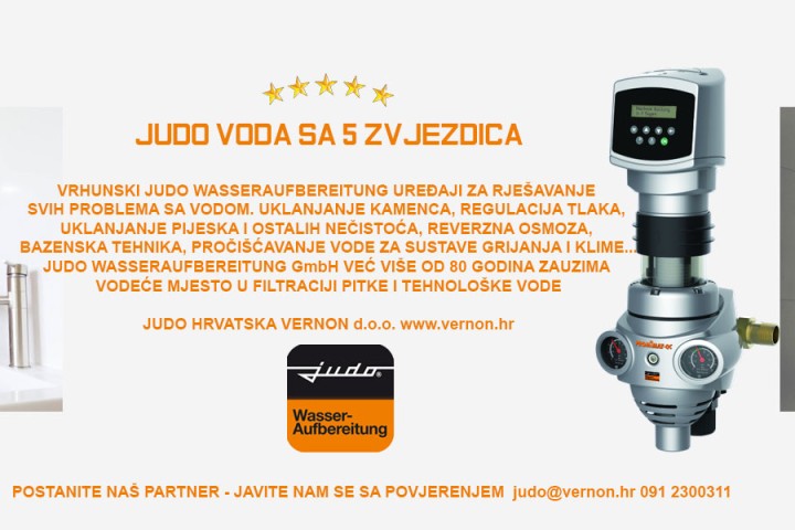 NAJBOLJI FILTERI ZA VODU JUDO-NJEMAČKA KVALITETA RJEŠAVANJE SVIH PROBLEMA SA VODOM- KAKO DO ZDRAVE VODE LAKO UZ JUDO FILTERE ZA VODU