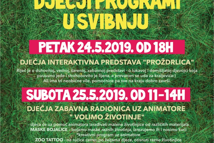 DJEČJI PROGRAM www.vernon.hr Poslovnica: Bleiburških žrtava 1945 br. 1 (Konzum Centar)
